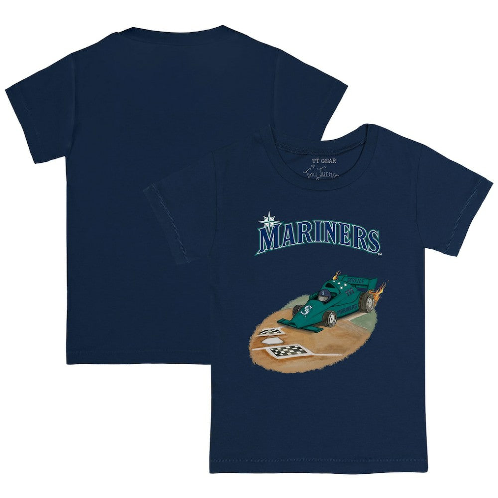 Seattle Mariners Tiny Turnip Youth Race Car T-Shirt - MLB