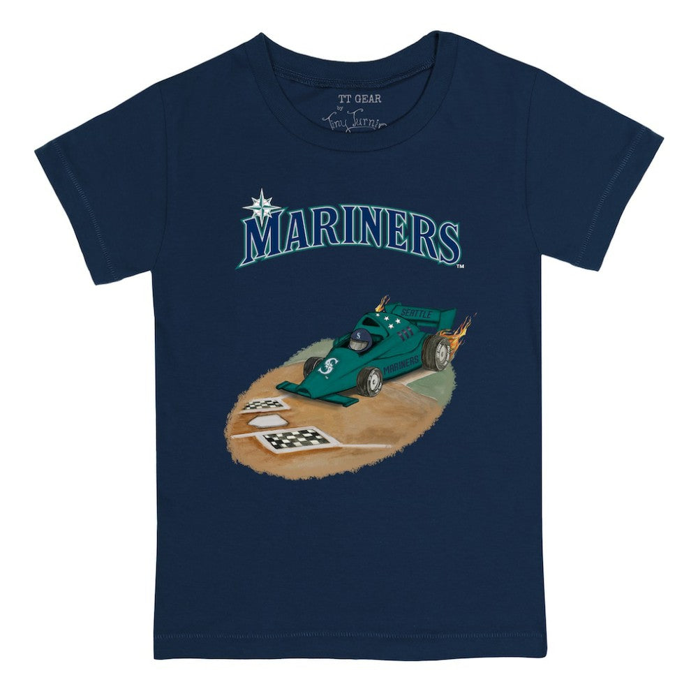 Seattle Mariners Tiny Turnip Youth Race Car T-Shirt - MLB