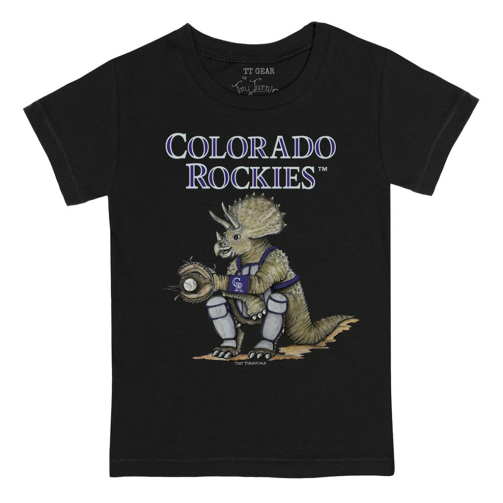 Colorado Rockies Tiny Turnip Youth Triceratops T-Shirt - MLB