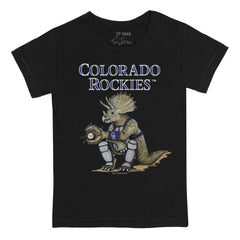 Colorado Rockies Tiny Turnip Youth Triceratops T-Shirt - MLB