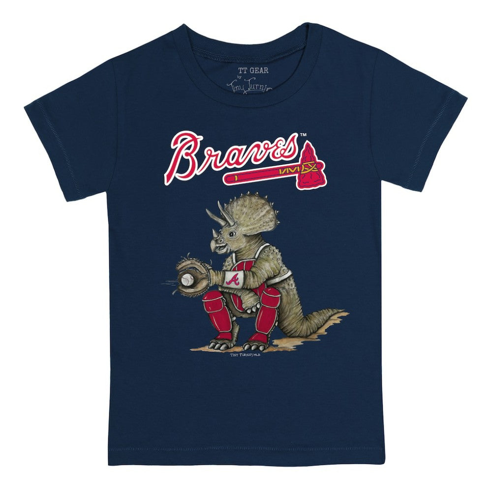 Atlanta Braves Tiny Turnip Youth Triceratops T-Shirt - MLB