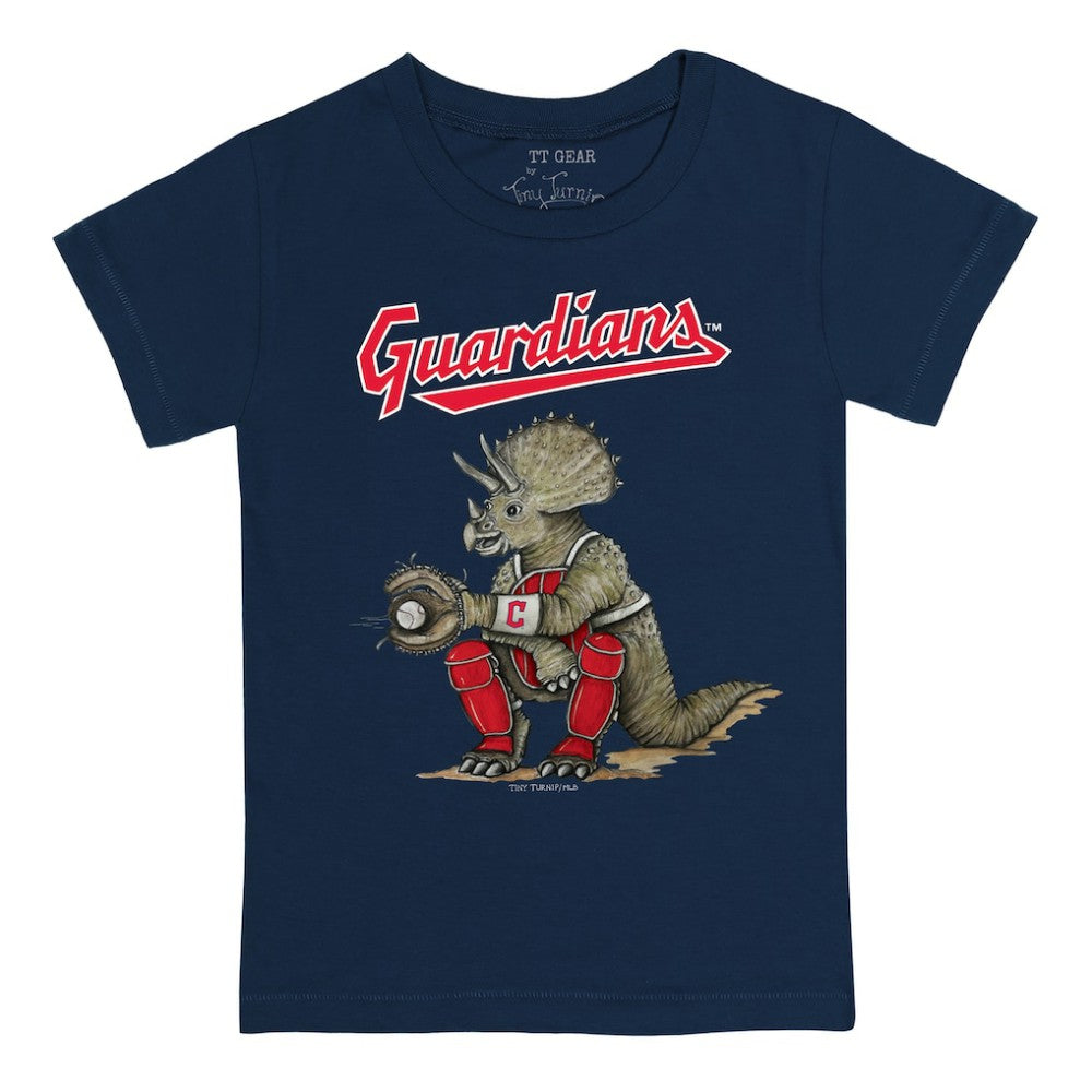 Cleveland Guardians Tiny Turnip Youth Triceratops T-Shirt - MLB