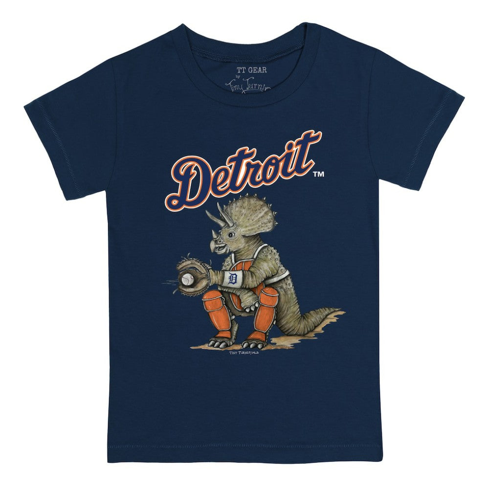 Detroit Tigers Tiny Turnip Youth Triceratops T-Shirt - MLB