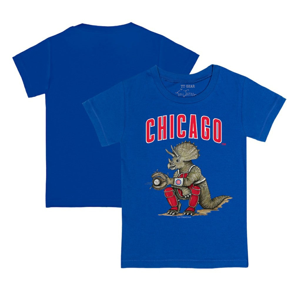 Chicago Cubs Tiny Turnip Youth Triceratops T-Shirt - MLB