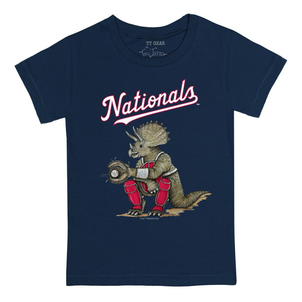 Washington Nationals Tiny Turnip Youth Triceratops T-Shirt - MLB