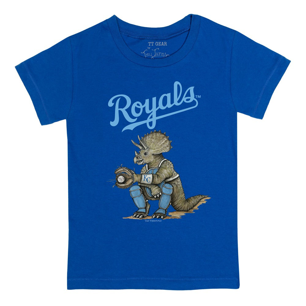 Kansas City Royals Tiny Turnip Youth Triceratops T-Shirt - MLB
