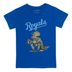 Kansas City Royals Tiny Turnip Youth Triceratops T-Shirt - MLB