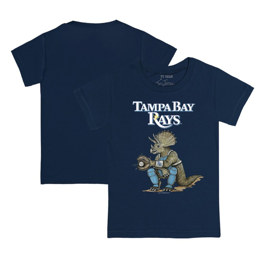 Tampa Bay Rays Tiny Turnip Youth Triceratops T-Shirt - MLB