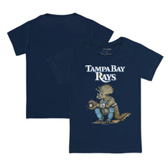 Tampa Bay Rays Tiny Turnip Youth Triceratops T-Shirt - MLB