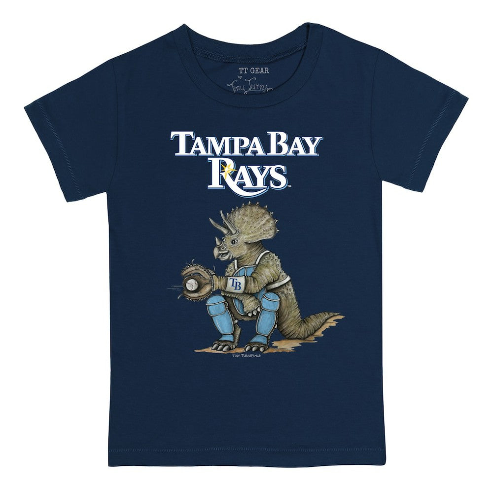 Tampa Bay Rays Tiny Turnip Youth Triceratops T-Shirt - MLB