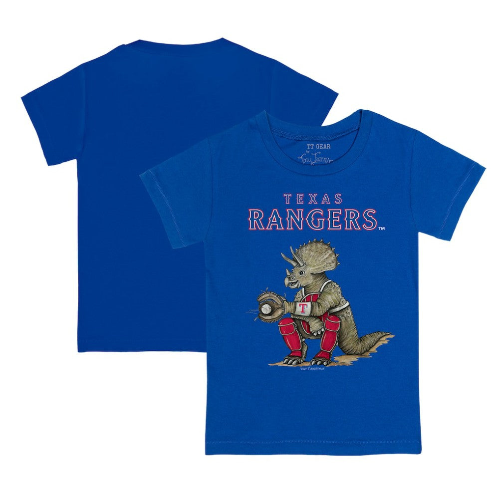 Texas Rangers Tiny Turnip Youth Triceratops T-Shirt - MLB
