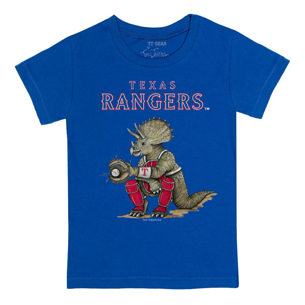 Texas Rangers Tiny Turnip Youth Triceratops T-Shirt - MLB