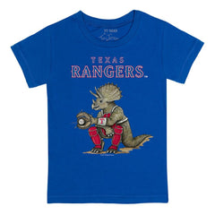 Texas Rangers Tiny Turnip Youth Triceratops T-Shirt - MLB