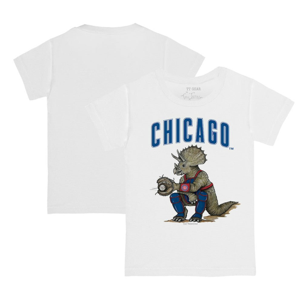 Chicago Cubs Tiny Turnip Youth Triceratops T-Shirt - MLB