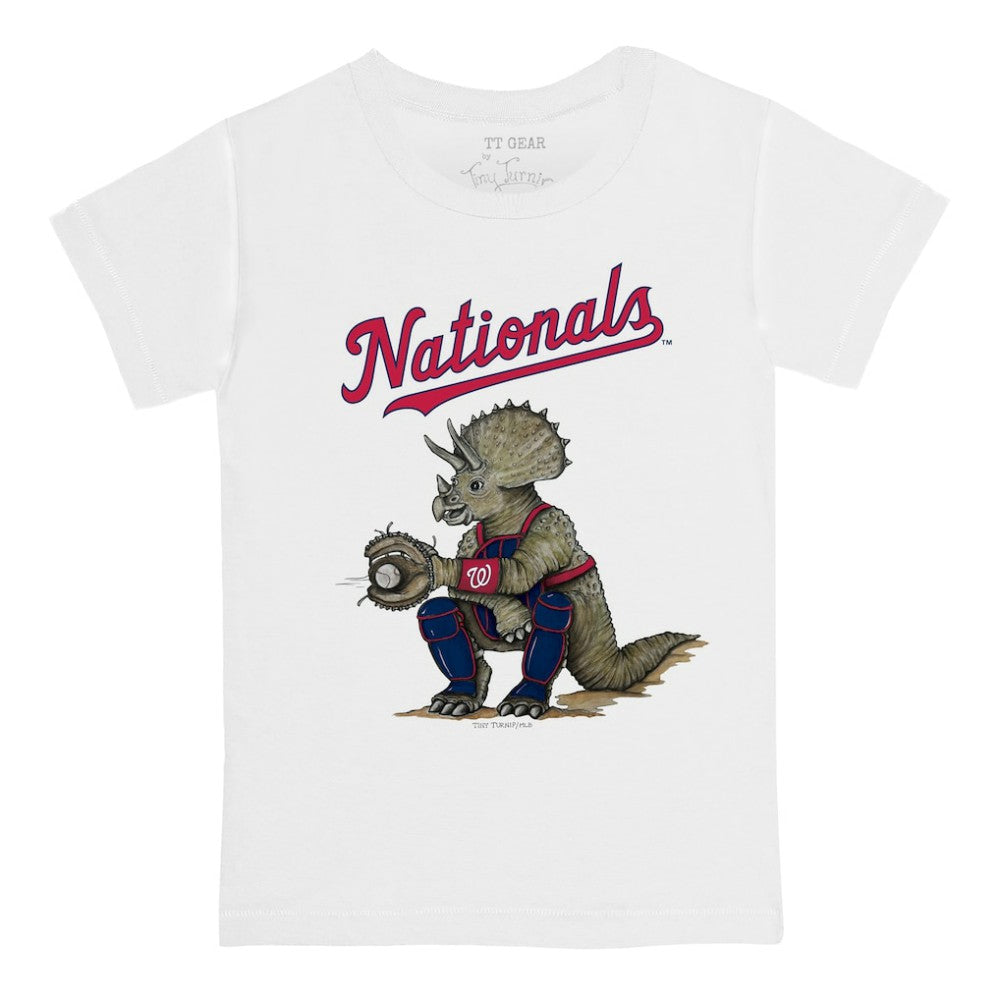 Washington Nationals Tiny Turnip Youth Triceratops T-Shirt - MLB