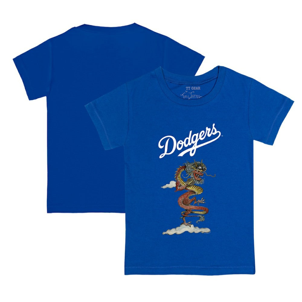Los Angeles Dodgers Tiny Turnip Youth 2024 Year of the Dragon T-Shirt - MLB