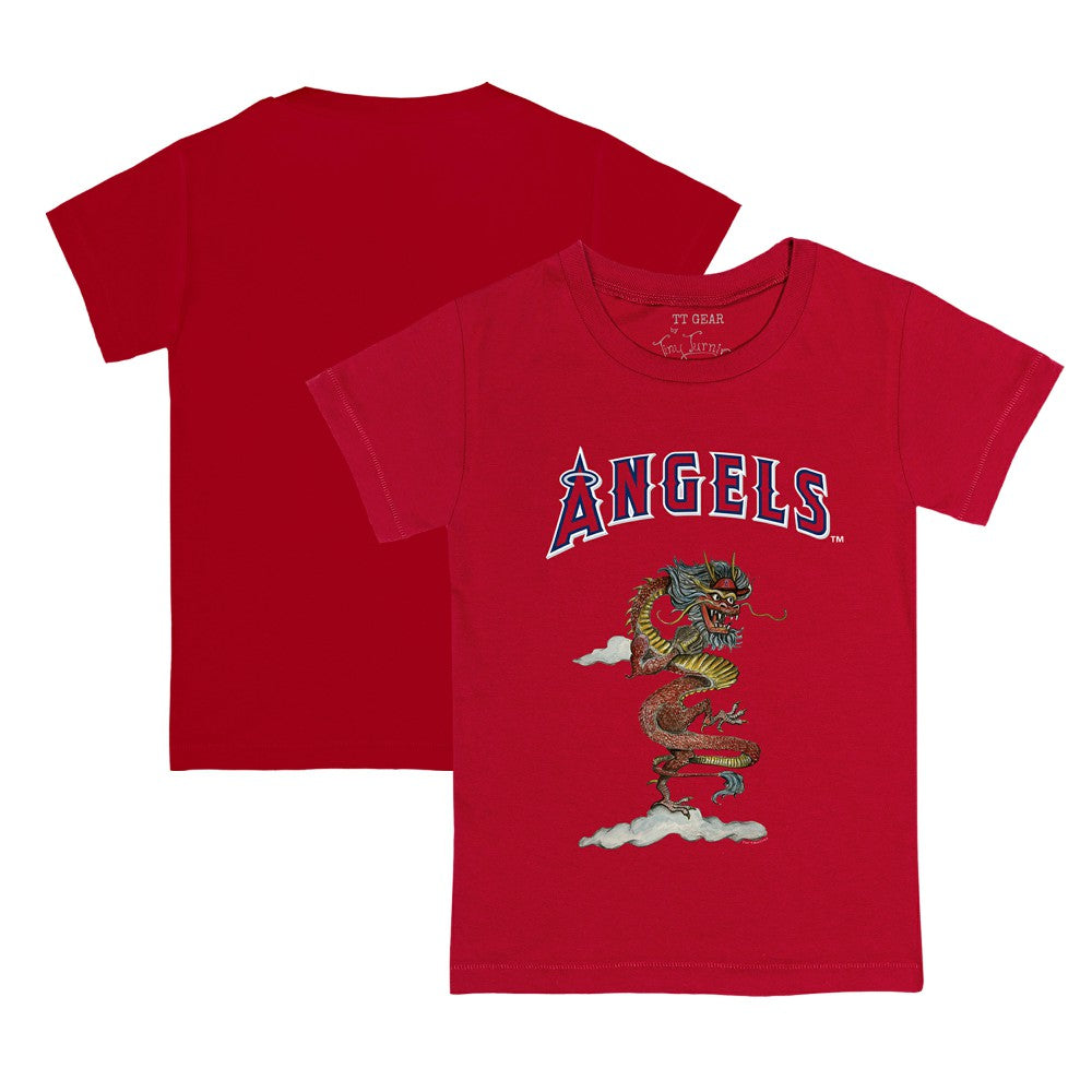 Los Angeles Angels Tiny Turnip Youth 2024 Year of the Dragon T-Shirt - MLB