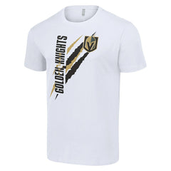 Vegas Golden Knights Starter Color Scratch T-Shirt - White - NHL