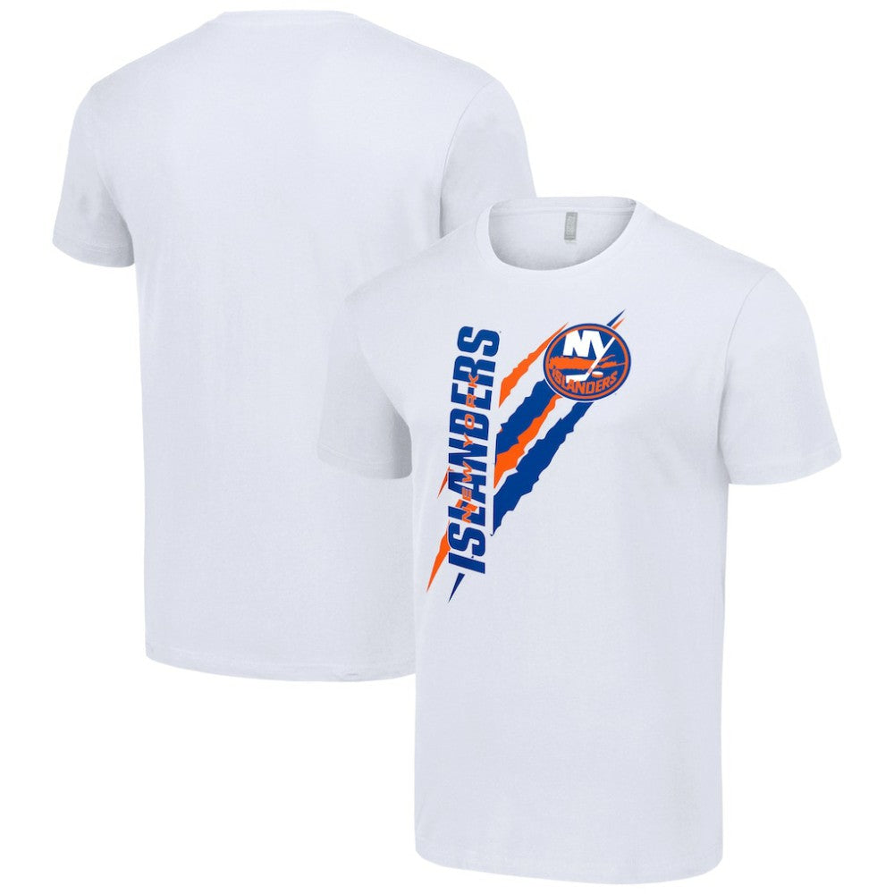 New York Islanders Starter Color Scratch T-Shirt - White - NHL