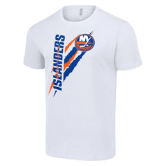 New York Islanders Starter Color Scratch T-Shirt - White - NHL