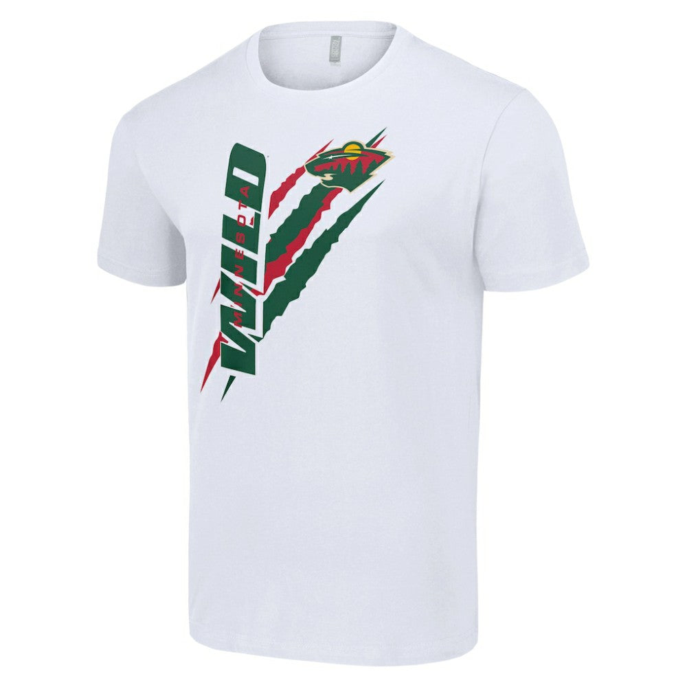 Minnesota Wild Starter Color Scratch T-Shirt - White - NHL