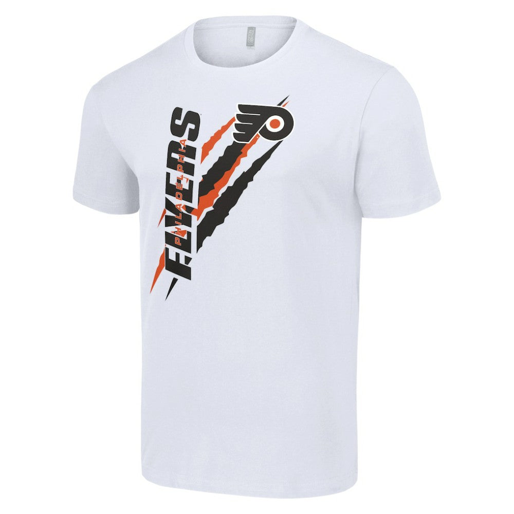Philadelphia Flyers Starter Color Scratch T-Shirt - White - NHL