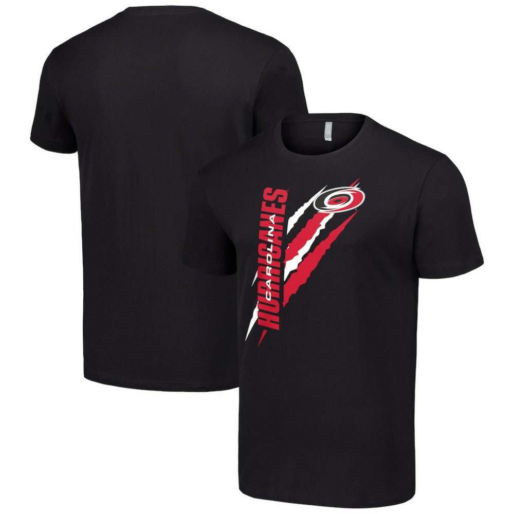 Carolina Hurricanes Starter Color Scratch T-Shirt - Black - NHL