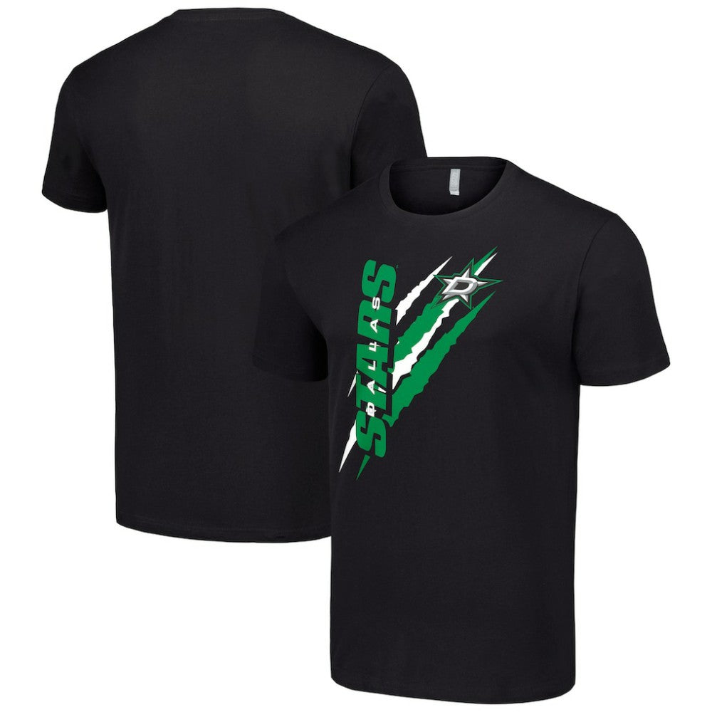 Dallas Stars Starter Color Scratch T-Shirt - Black - NHL
