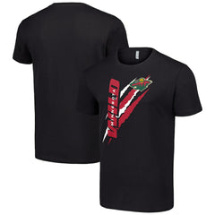 Minnesota Wild Starter Color Scratch T-Shirt - Black - NHL