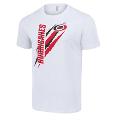 Carolina Hurricanes Starter Color Scratch T-Shirt - White - NHL