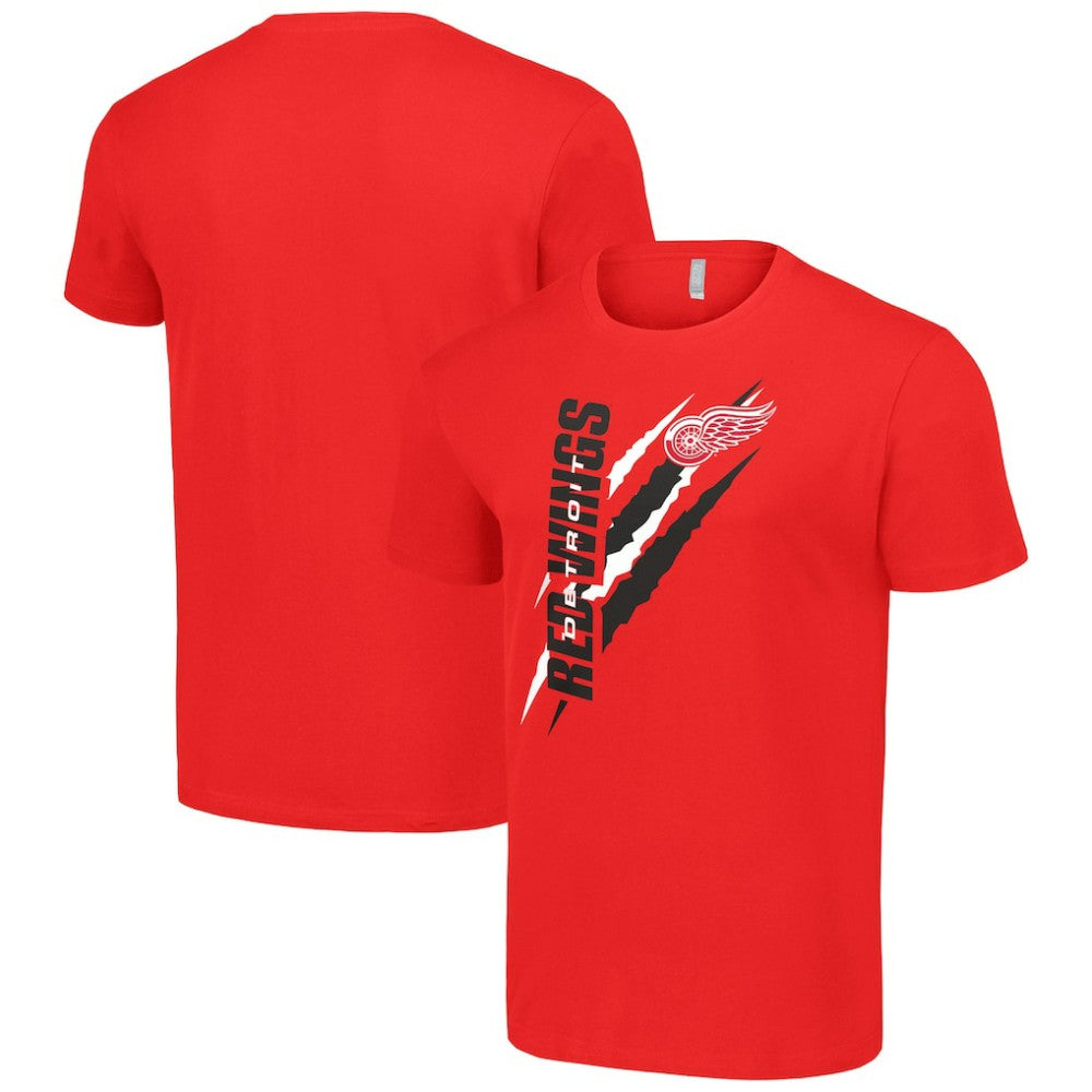 Detroit Red Wings Starter Color Scratch T-Shirt - Red - NHL
