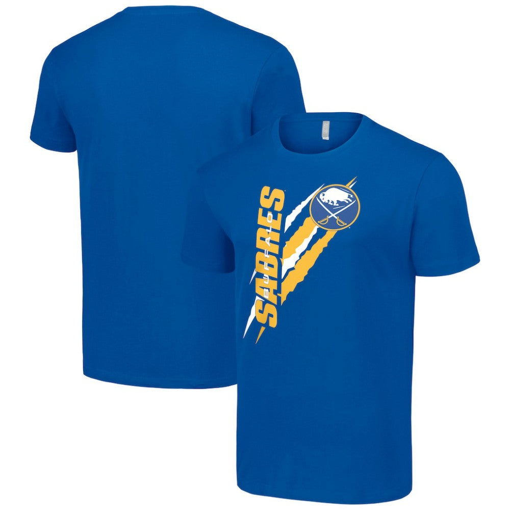 Buffalo Sabres Starter Color Scratch T-Shirt - Royal - NHL