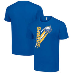 Buffalo Sabres Starter Color Scratch T-Shirt - Royal - NHL