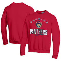 Florida Panthers Champion Eco Powerblend Crewneck Sweatshirt - Red - NHL