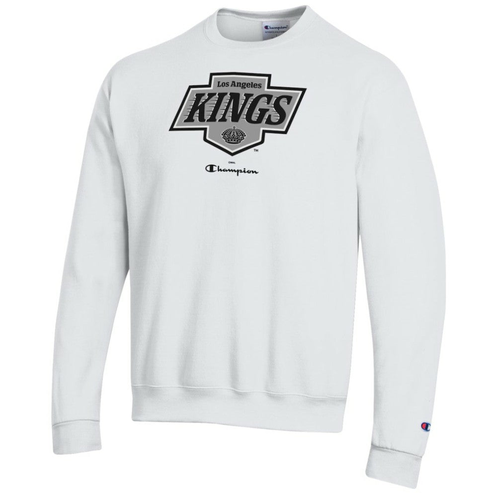 Los Angeles Kings Champion Eco Powerblend Crewneck Sweatshirt - White - NHL