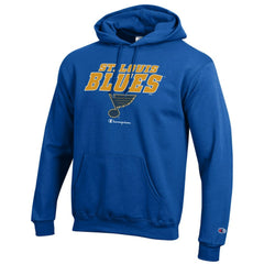 St. Louis Blues Champion Eco Powerblend Pullover Hoodie - Royal - NHL