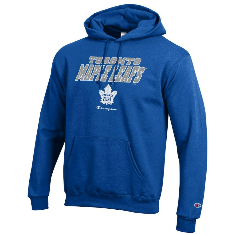 Toronto Maple Leafs Champion Eco Powerblend Pullover Hoodie - Royal - NHL