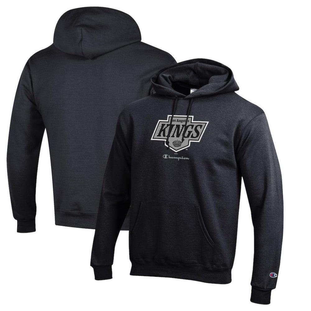 Los Angeles Kings Champion Eco Powerblend Pullover Hoodie - Black - NHL