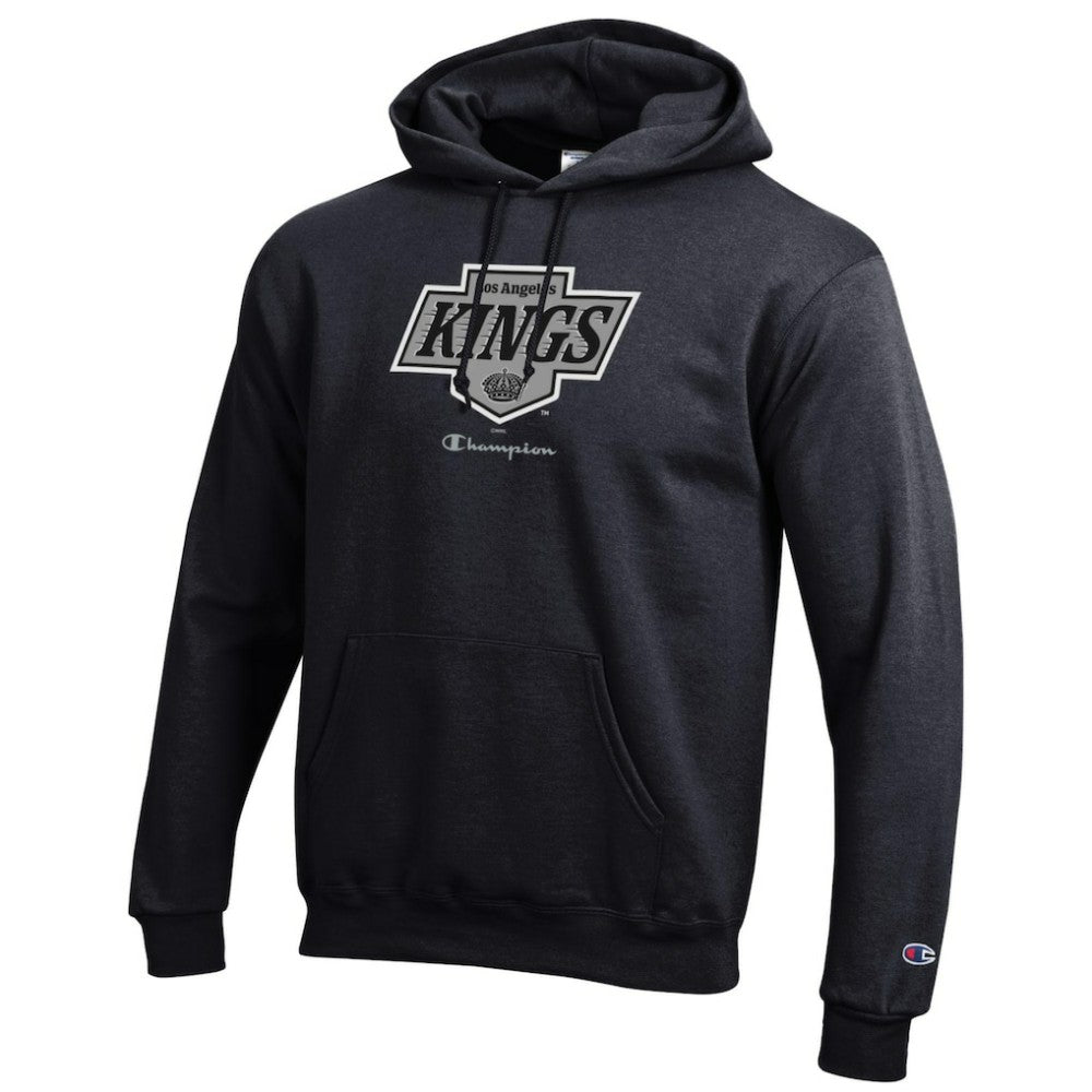 Los Angeles Kings Champion Eco Powerblend Pullover Hoodie - Black - NHL