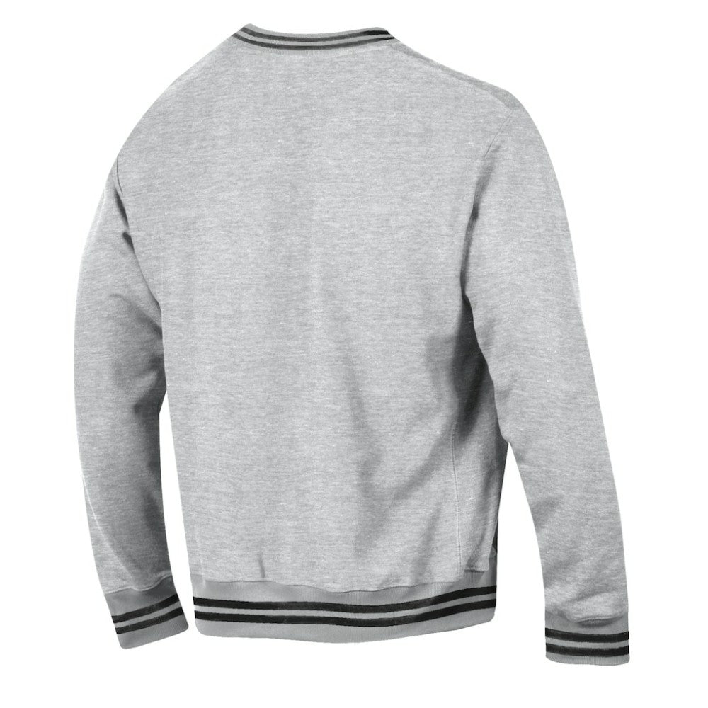 Pittsburgh Penguins Champion Reverse Weave Yarn Dye Pullover Sweatshirt - Heather Gray - NHL