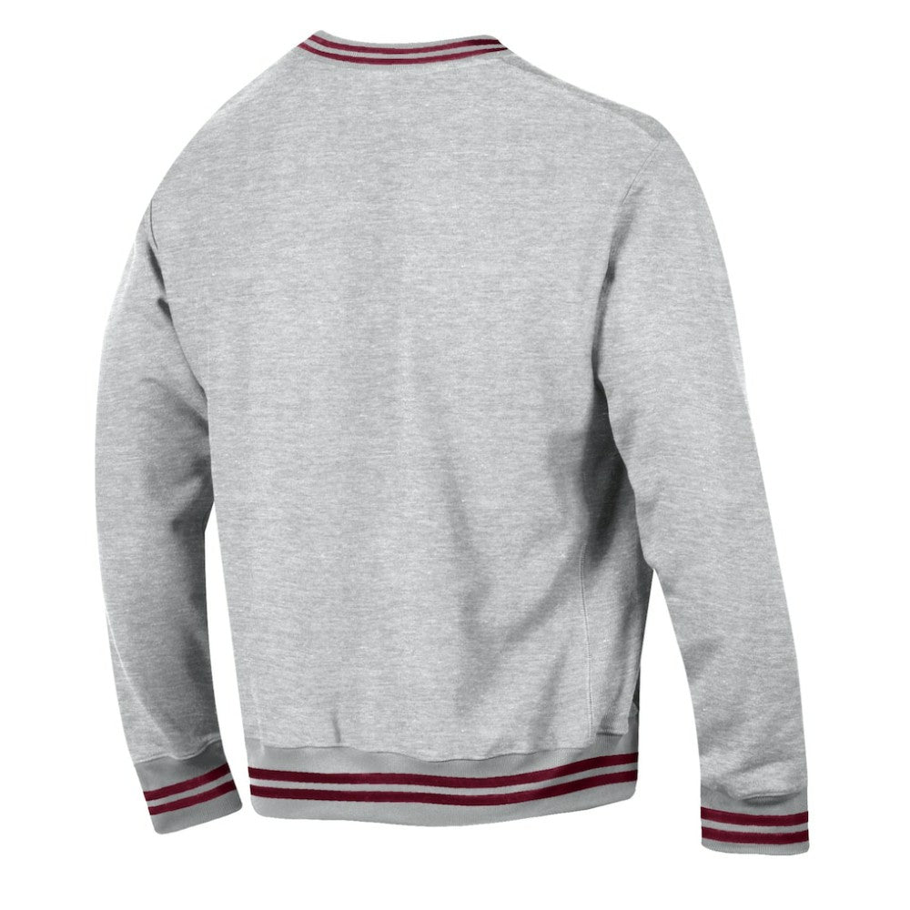 Colorado Avalanche Champion Reverse Weave Yarn Dye Pullover Sweatshirt - Heather Gray - NHL