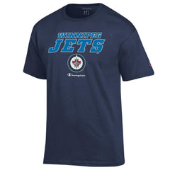 Winnipeg Jets Champion Jersey T-Shirt - Navy - NHL