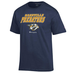 Nashville Predators Champion Jersey T-Shirt - Navy - NHL