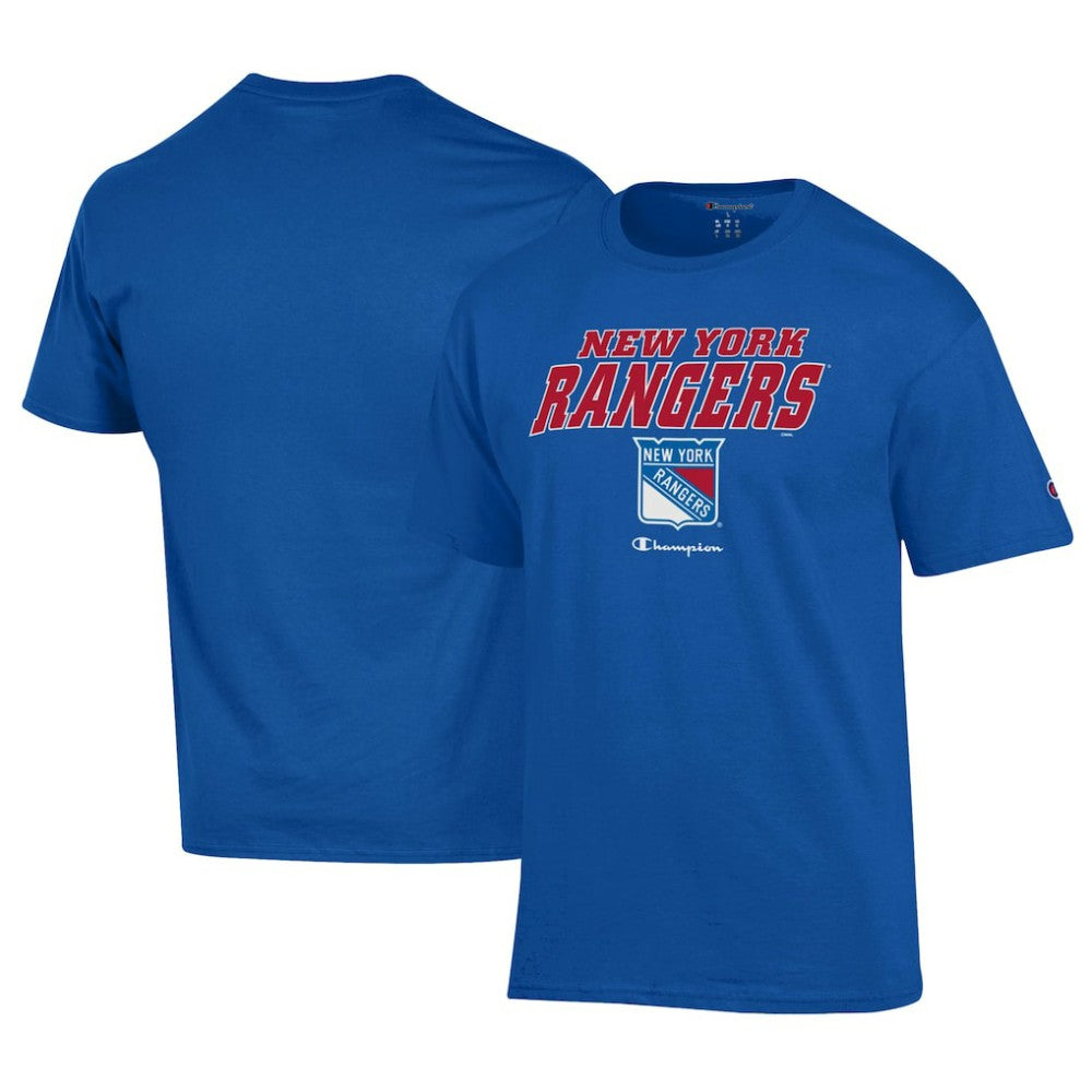 New York Rangers Champion Jersey T-Shirt - Royal - NHL