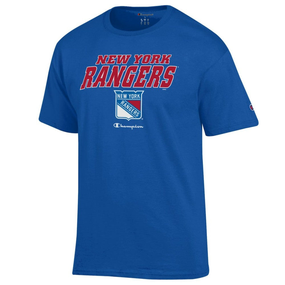 New York Rangers Champion Jersey T-Shirt - Royal - NHL