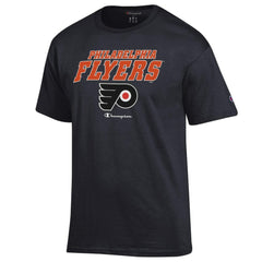 Philadelphia Flyers Champion Jersey T-Shirt - Black - NHL