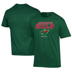 Minnesota Wild Champion Jersey T-Shirt - Hunter Green - NHL