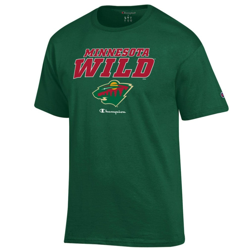Minnesota Wild Champion Jersey T-Shirt - Hunter Green - NHL