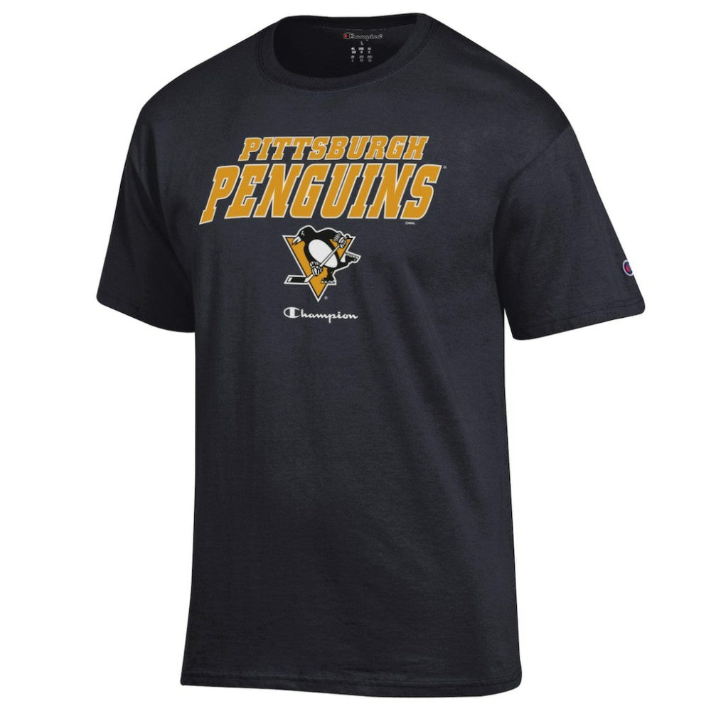 Pittsburgh Penguins Champion Jersey T-Shirt - Black - NHL