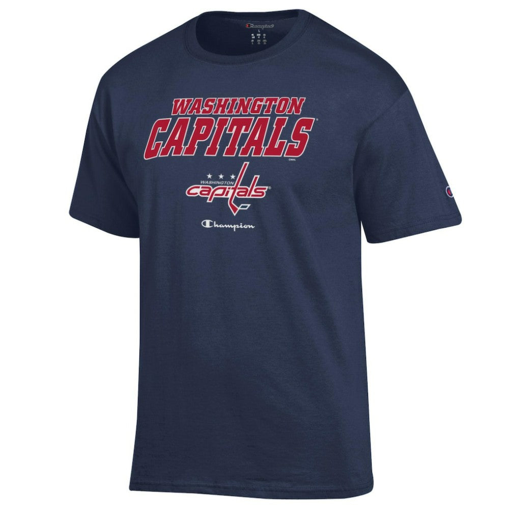 Washington Capitals Champion Jersey T-Shirt - Navy - NHL